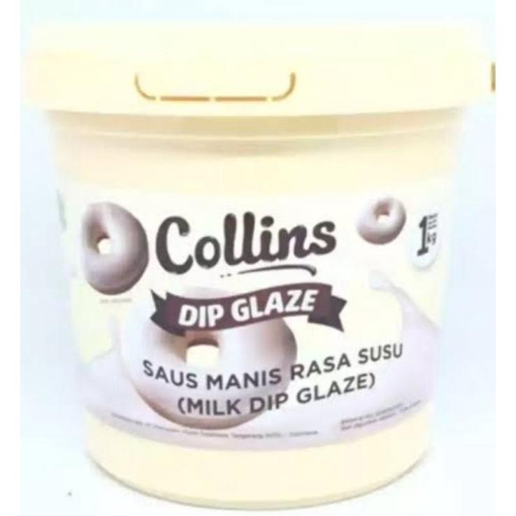 MEDAN Collins Dip Glaze Selai Topping Donut 1 Kg Semua Varian 6