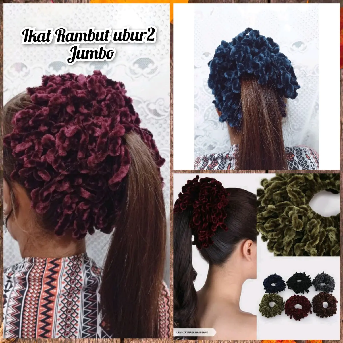 Ikat Rambut Ubur_ubur Jumbo - Shop | Tokopedia