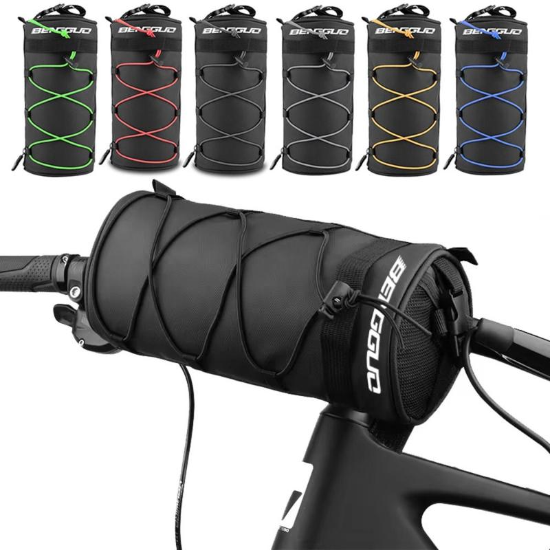 Product Introduction of New 2.5L Bike Handlebar Bag with Shoulder Strap MTB Bicycle Front Frame Bag Accessorie Multifunction Bike Storage Pouch 14