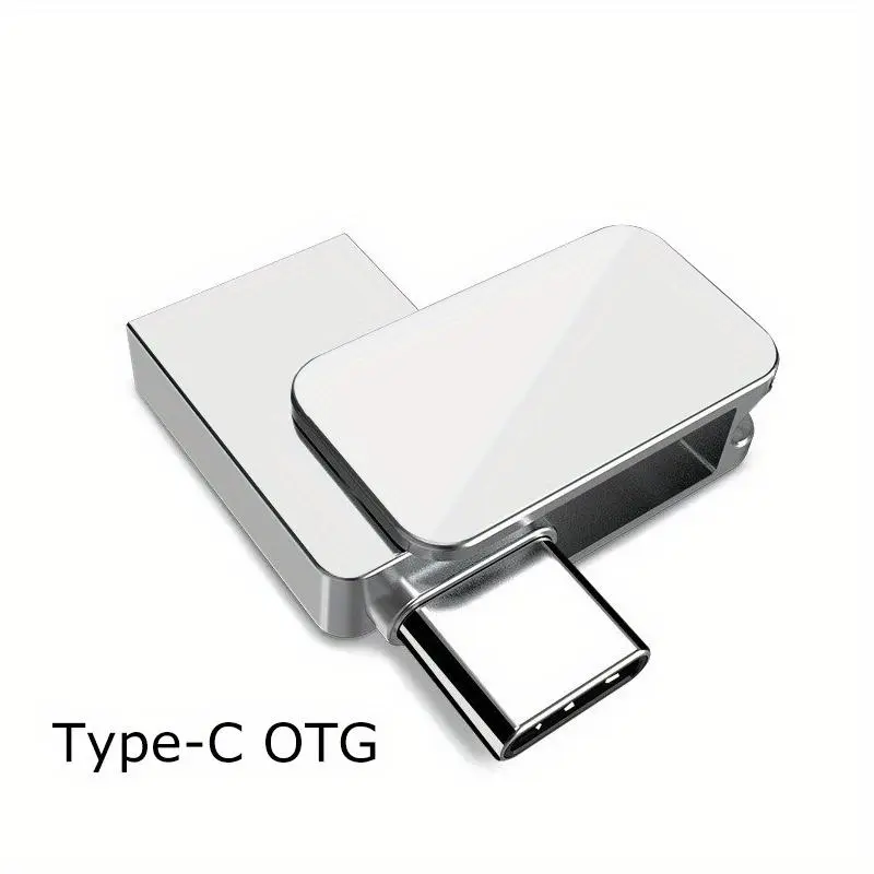 Type C OTG USB 2.0 Flash Drive, 1 Count Portable High Speed USB Flash Drive, Memory Stick for Tablet, Laptop, Mobile Phone, Data Storage & Transfer, Backup File