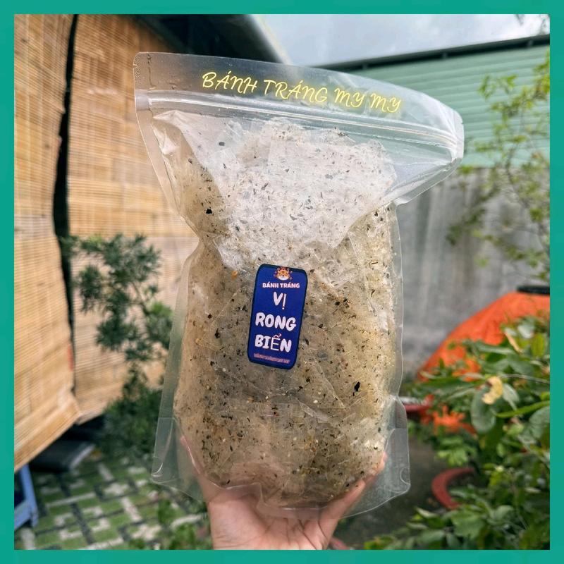 500g Bánh tráng rong biển cháy tỏi Cay Snack