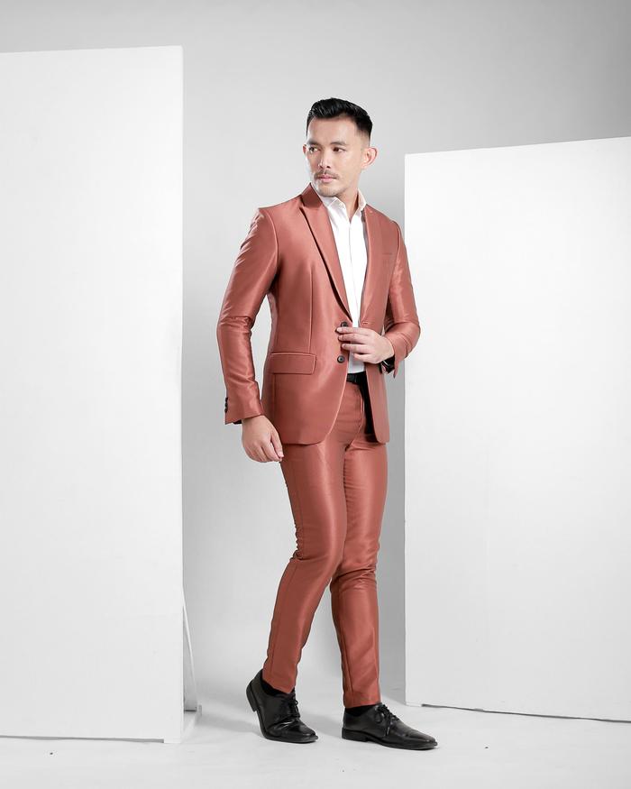 Gambar Goldy - Jas Celana Pria Terracotta - New Hotma Series Formal Blazer - JAS CELANA, M dari Goldy Studio Kab. Bantul Tokopedia