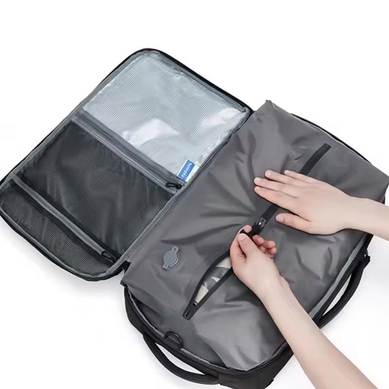 Product Introduction of Ba Lô Có Thể Mở Rộng Dung Tích, 60L, Vải Oxford Chống Thấm Nước, Ba Lô Du Lịch Chân Không, Thích Hợp Cho Cuộc Phiêu Lưu Ngoài Trời Và Đạp Xe, Đa Năng 40