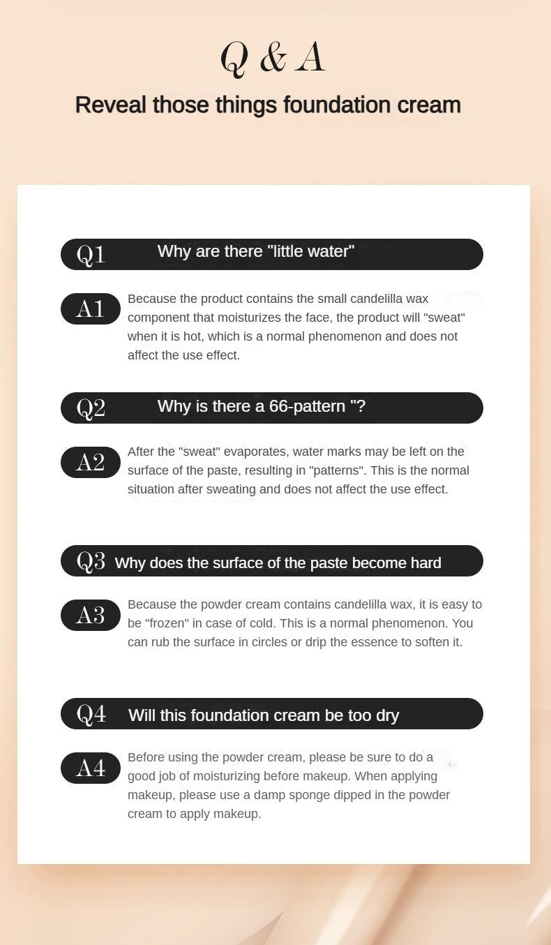 Product Introduction of ZestBeau CC Moisturizing Spot Masking Foundation Cream Concealer Foundation Liquid Concealer bb Cream Foundation Balm Blemish Cosmetic Makeup Moisturizer Moisture Makeup Moisture Makeup Moisture Hydrate 18