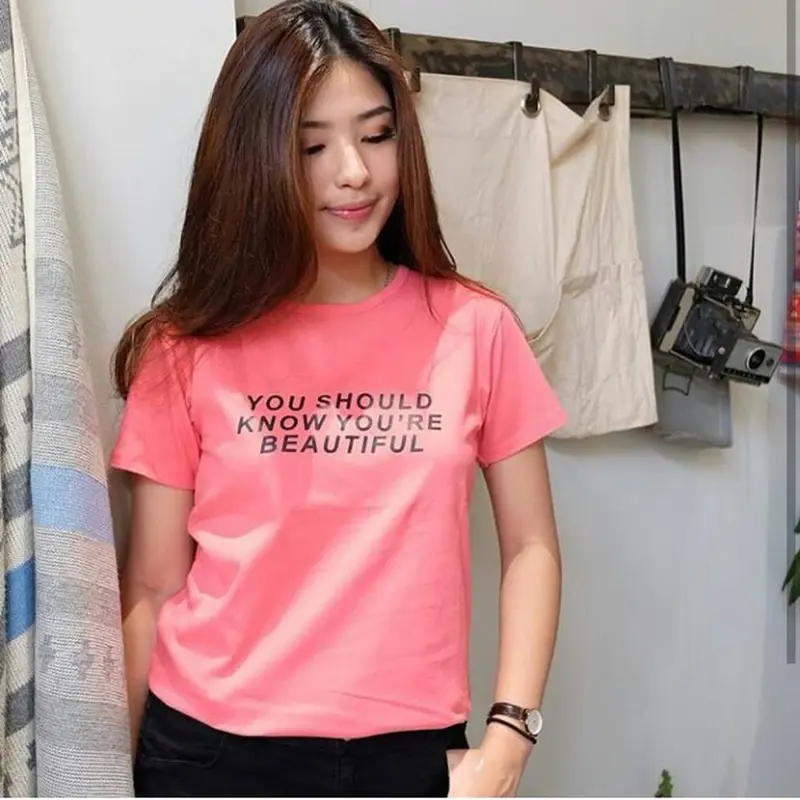 [cod] Believe Baju Kaos Tshirt Oblong Tumblrtee Fashion Wanita 0