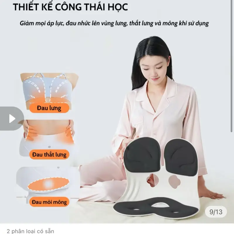 ￼Ghế Công Thái Học Chỉnh Tư Thế Ngồi Ghế Bệt Tựa Lưng Cho Nam, Nữ Văn Phòng, Mẹ Bỉm Cho Con Bú CTH-03 8