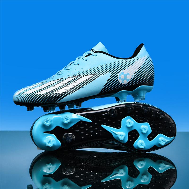 Product Introduction of 55S Football Shoes Men's Broken Nail Tf Children's Men's and Women's Non-Slip Ag Long Nail Student Football Training Sports Shoes 21