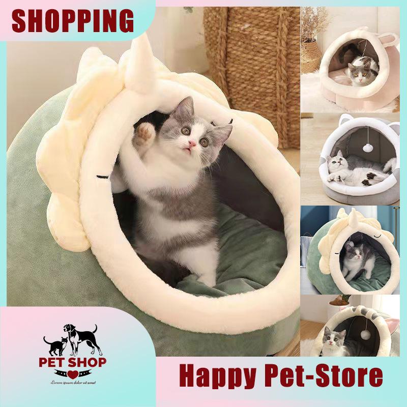 Giường cho mèo có thể gập lại nhà cho chó mèo ấm áp và thoải mái giường cho Pet, giường cho chó bốn mùa thông dụng. cửa mèo n ệ tủ ngôn quây ổ bông  cho thú cưng lồng vận gấp