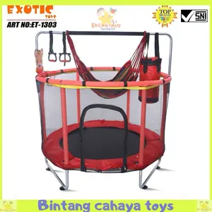 Trampolin Anak mainan plyground terampolin Exotic ET 1301 1402 1303 loncat loncatan karet jumping