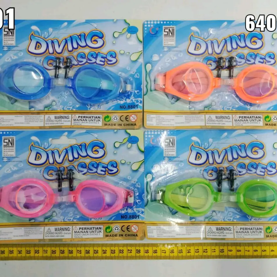 DikaToys Promo kacamata berenang set murah