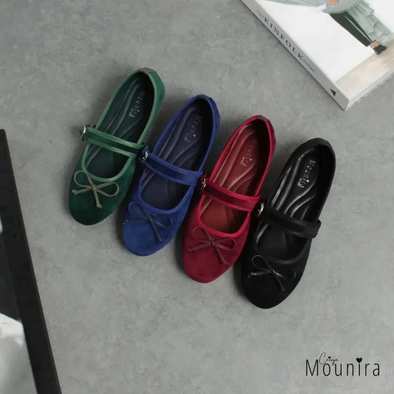 THALYA Sepatu Mary Jane Flat Wanita By Ceisya Mounira 3