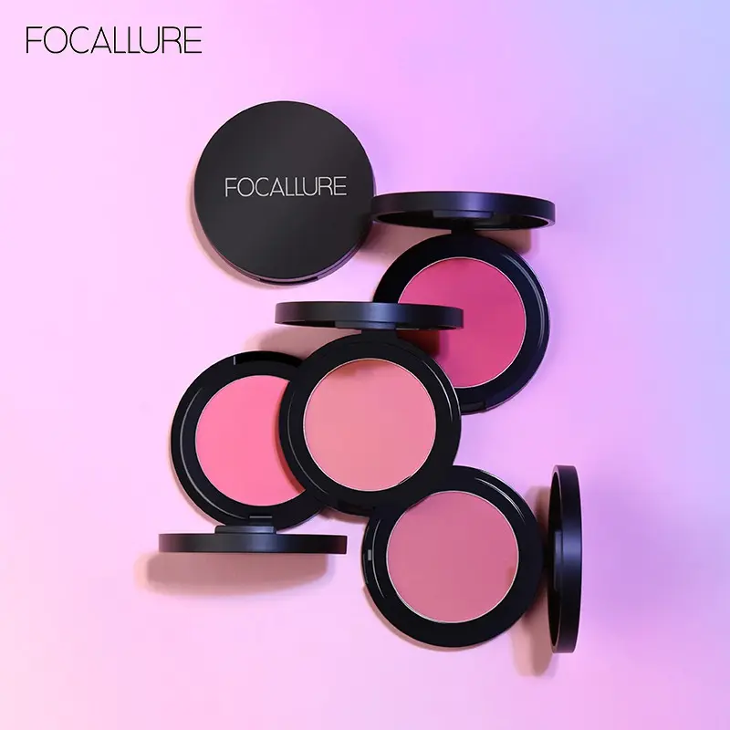 Phấn má hồngFocallure , trang điểm khuôn mặt, phấn tạo khối, đường viền má, Brozer, mỹ phẩm 3