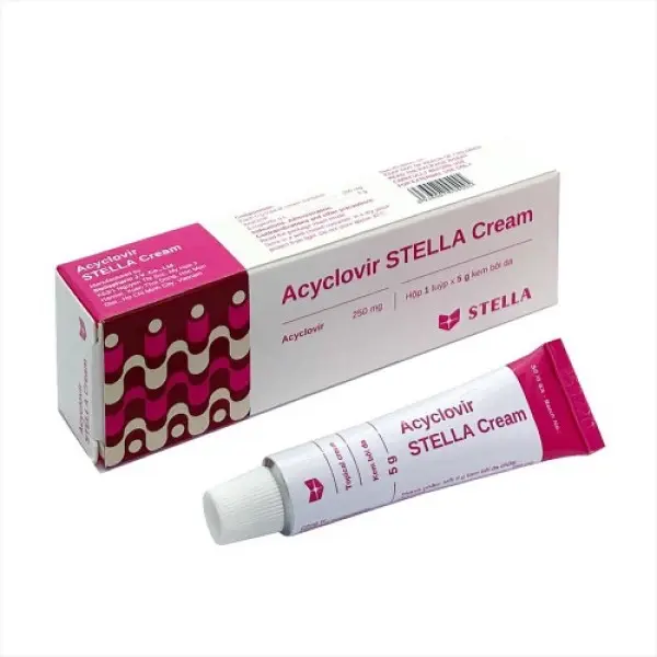 KEM BÔI ACYCLOVIR STELLA 5g (Chuẩn hãng)