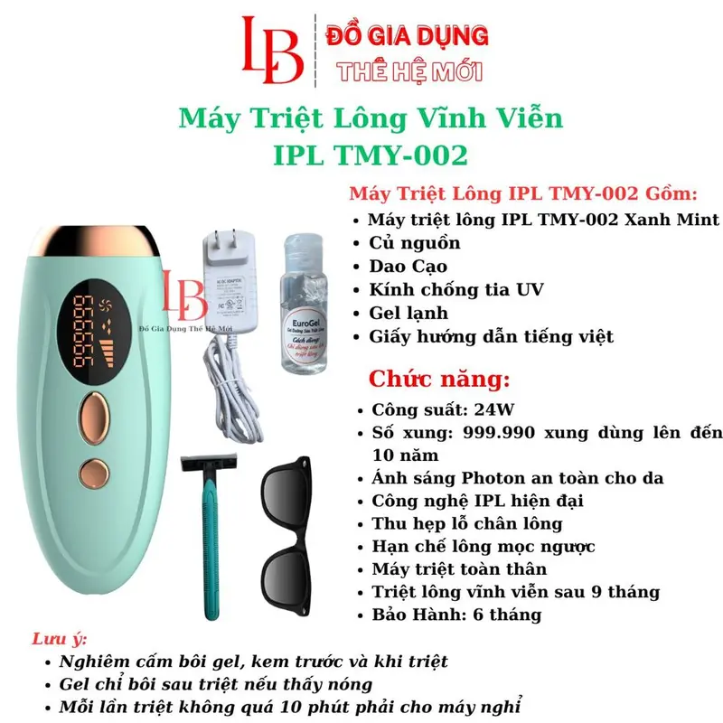 Máy tẩy lông cầm tay IPL TMY-002 hàng chính hãnġ, máy tẩy lông vĩnh viễn toàn thân 2024   Tỉa Lông Women  Máy Cạo Râu Nhổ Lông Cạo Râu Tông Đơ 1