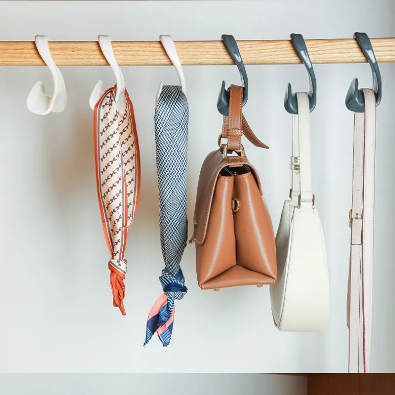 BISA COD H6053 Gantungan Tas Bando Topi / Hanger Serbaguna / Bag Hanger Organizer / Gantungan Lengkung Multifungsi / Gantungan Tas 3