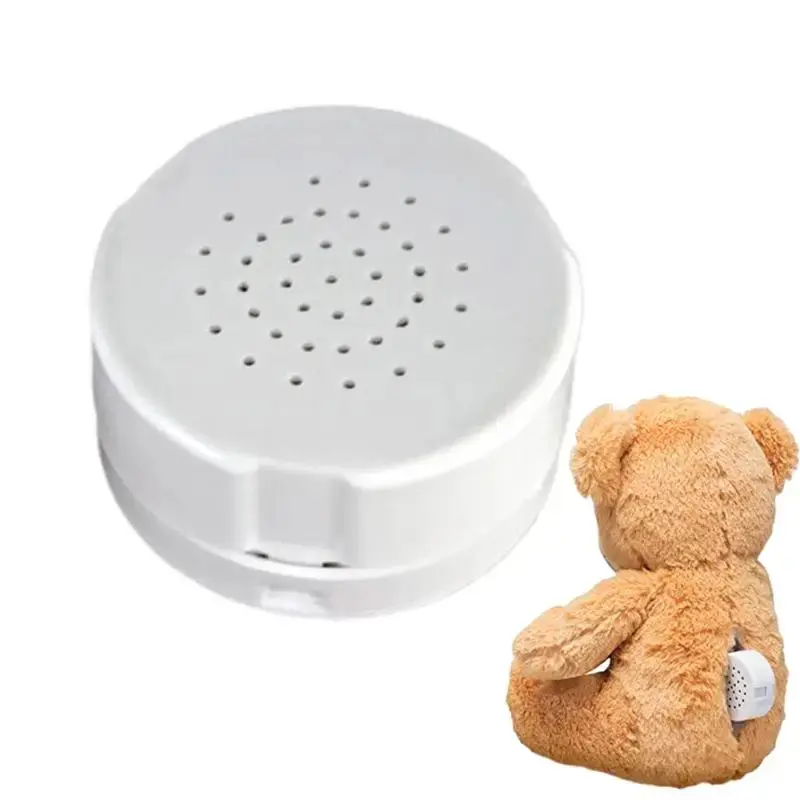 Thiết Bị Máy Ghi Âm Gấu Nhồi Bông 60 Giây, Tin Nhắn Tùy Chỉnh Tự Làm, Thích Hợp Cho Đồ Chơi Nhồi Bông Thú Nhồi Bông Và Búp Bê Em Bé