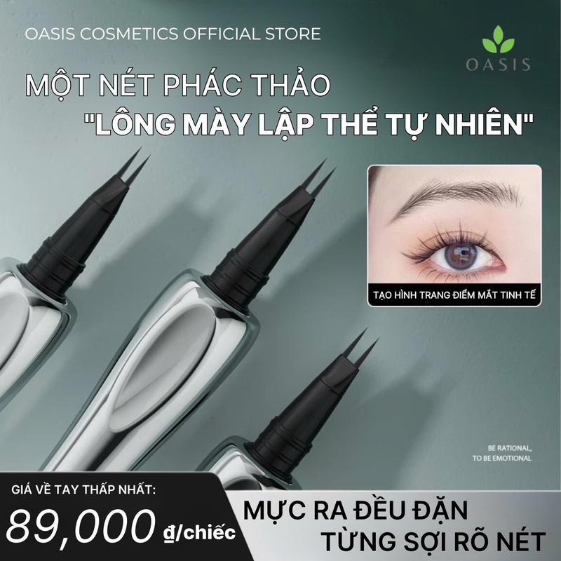 [BÚT KẺ MÀY 2 ĐẦU] Được minh tinh tin dùng,Tự nhiên giúp tệp vào da, kháng nước, kháng mồ hôi, Không trôi, 1 đổi 1 nếu có lỗi Trang Điểm Cosmetic Nữ Women Phấn Phủ Mỹ Phẩm