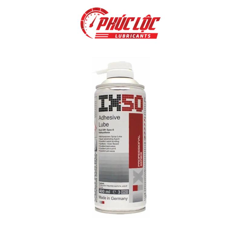 DƯỠNG SÊN VOLTRONIC IX50 Chain Lube 400ml - Bôi trơn và bảo dưỡng cho chi tiết truyền động sên xích có phốt cao su - Phụ Tùng, Phụ Kiện