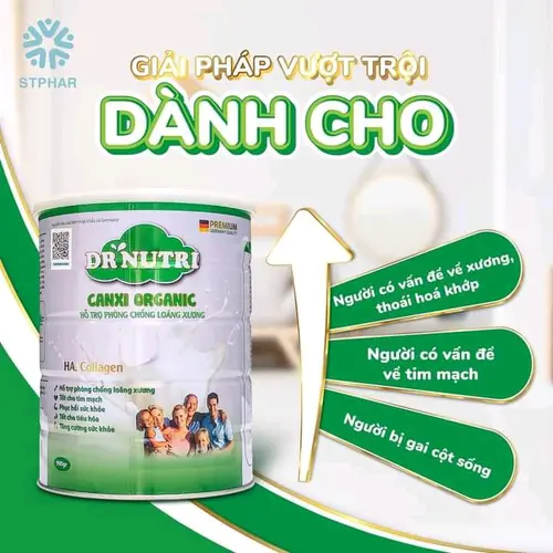 Sữa bổ sung canxi DR NUTRI CANXI ORGANIC