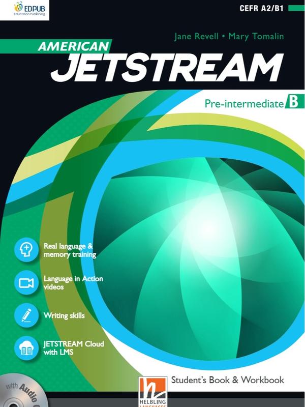Sách - Dtpbooks - American Jetstream Pre-Intermediate B Student's book & Workbook (không kèm CD)