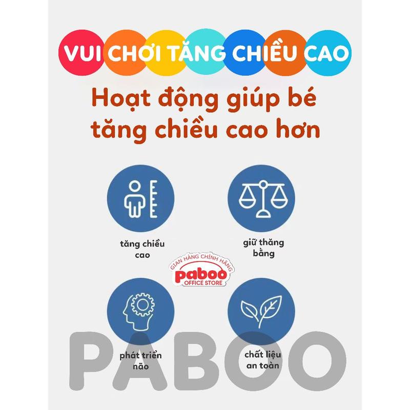 Bóng nhảy tăng chiều cao bóng nảy cao su đàn hồi tập luyện thể dục thể thao, bóng nhún đồ chơi vận động cho bé 1