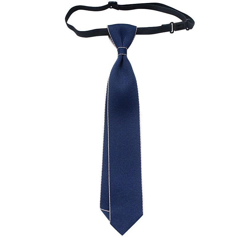 Cà Vạt Buộc Sẵn Đơn Giản Phụ Kiện Cổ Điển Cà Vạt Nơ Có Thể Điều Chỉnh Dài Cho Nam Nữ 4