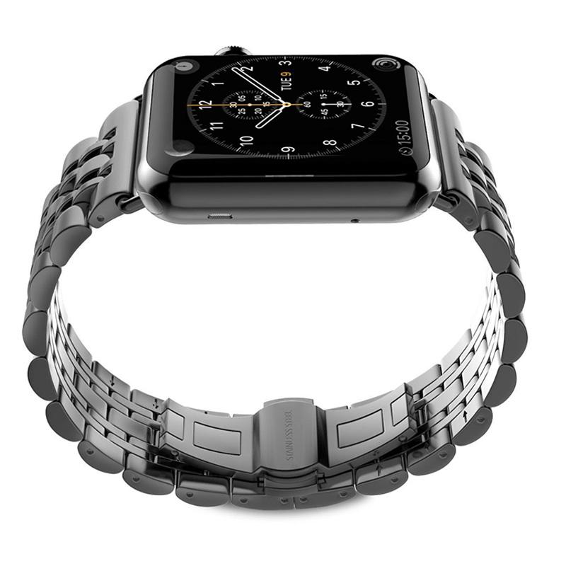 Product Introduction of Stainless Steel band For Apple Watch 7 6 se 5 4 Band  42mm Bracelet  42mm  strap for iwatch series 6 7 4 40mm 44mm 45mm 41mm 8