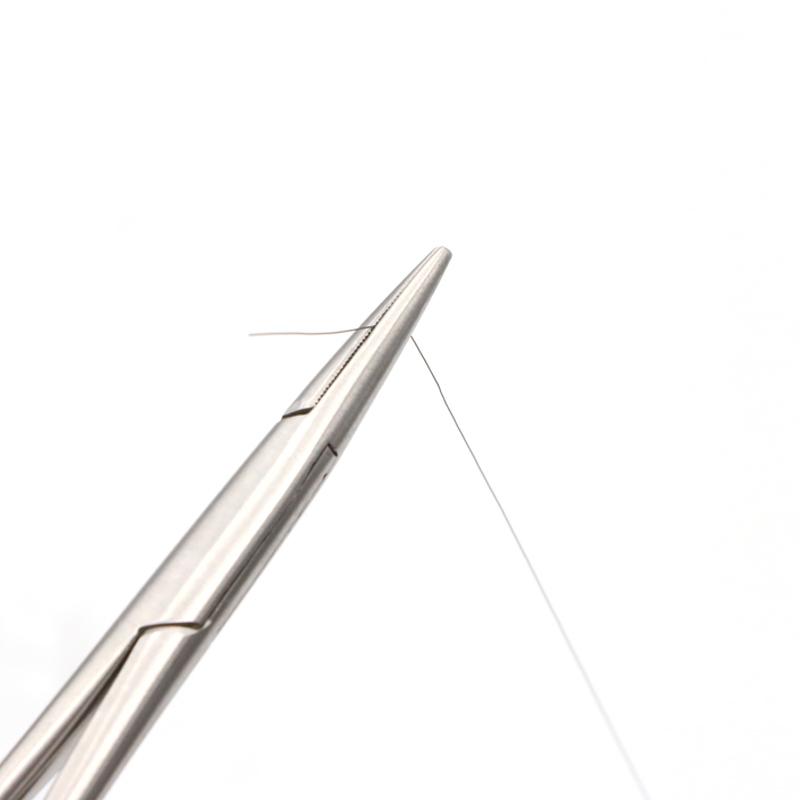 Product Introduction of Dental Needle Holder Plier Reusable Gold Plated Handle Forcep Dental Tweezers Instrument 13