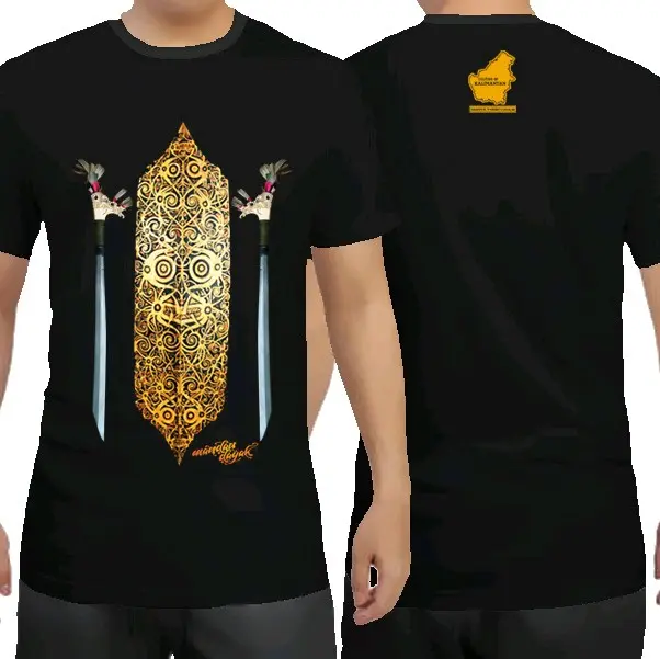 Kaos Langkar Baju Distro Khas Kalimantan