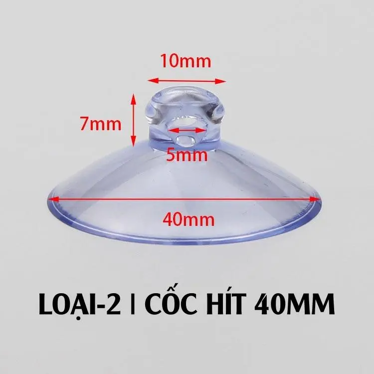 Nút Hít Kính | Cốc Hút kính | Núm Nhựa Hít Kính Các Loại
