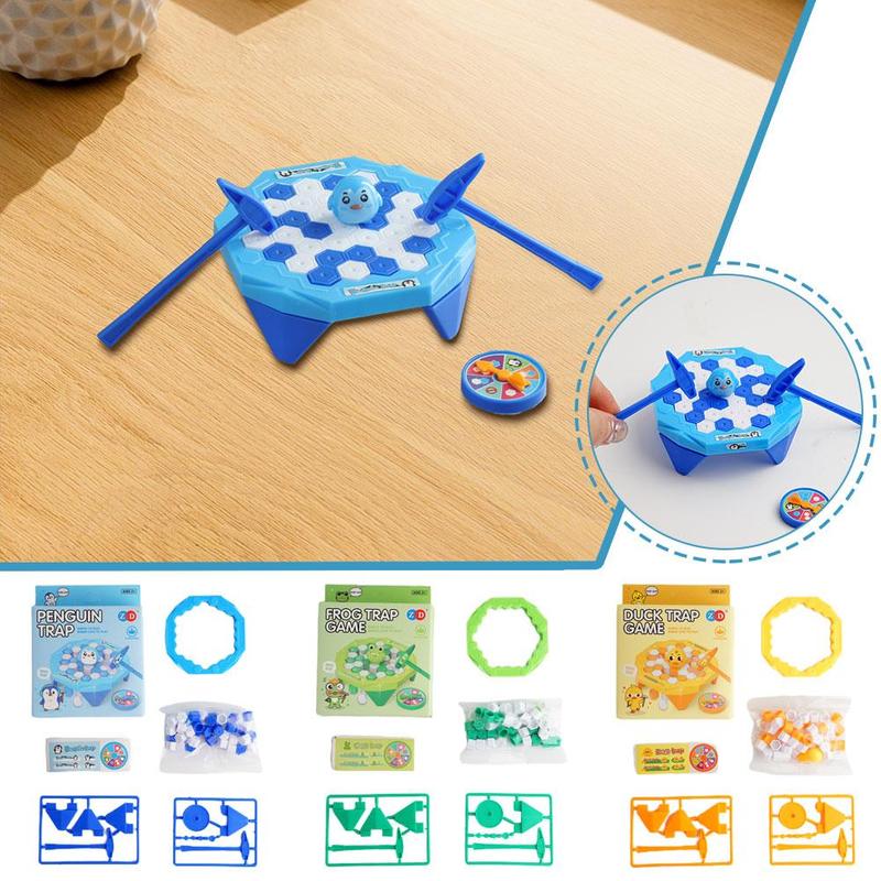 Product Introduction of Trò Chơi Cờ Bàn Tương Tác, Bẫy Chim Cánh Cụt Phá Băng, Đồ Chơi Trò Chơi Phá Băng, Có Búa, Thích Hợp Cho Bữa Tiệc Bố Mẹ-Bé Và Gia Đình, Bộ Phá Băng 32