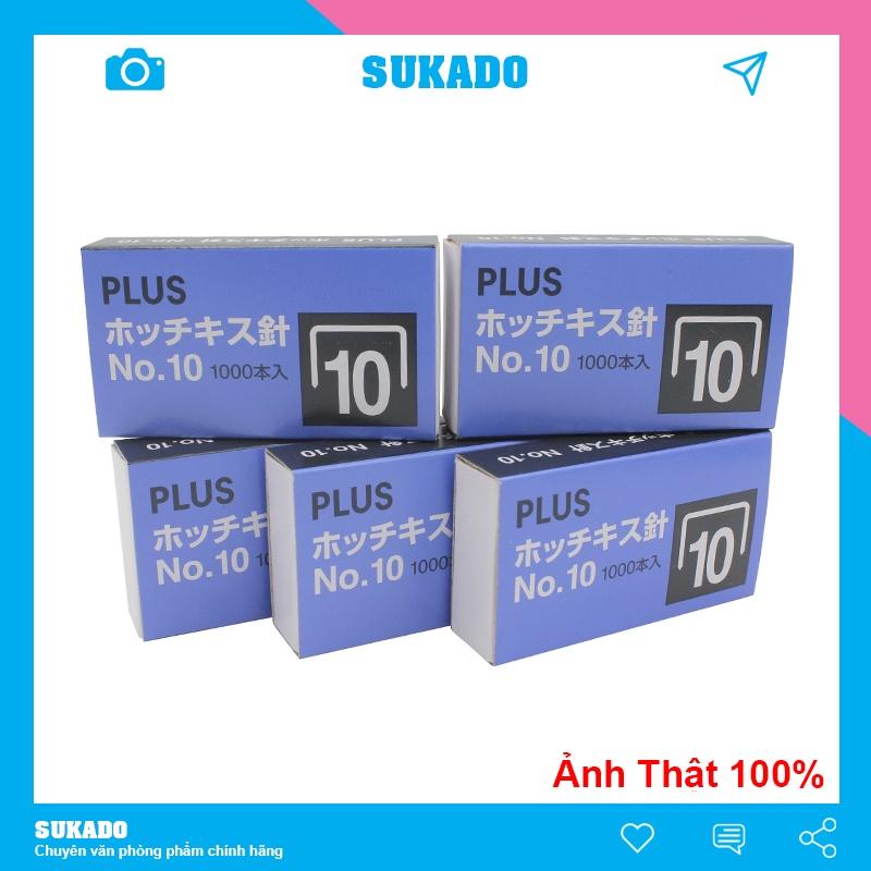  Kim bấm giấy số 10 - số 3 Plus dùng cho các loại bấm kim số 10 cầm tay SUKADO 