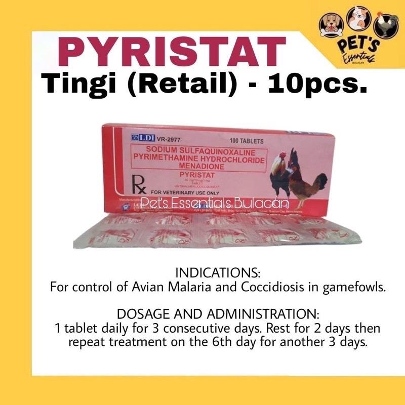 Pyristat (10 pcs) for fighting cocks - TikTok Shop Philippines