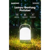 Gambar (EKSKLUSIF Yuda & Marsha) Samono Lampu Gantung Portabel 360° Tahan 50 Jam Chargeable [SW-RLW08] Baterai Putih Senter - Putih - SW-RLW08 dari Samono Indonesia Kab. Tangerang 3 Tokopedia
