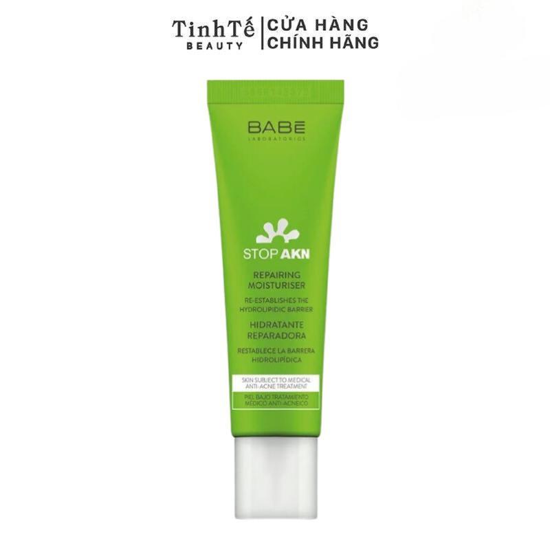 Kem phục hồi cho làn da mụn BABE Stop AKN Repairing Moisturiser 50ml Skincare Làm Đẹp Da Dưỡng Ẩm Da Women