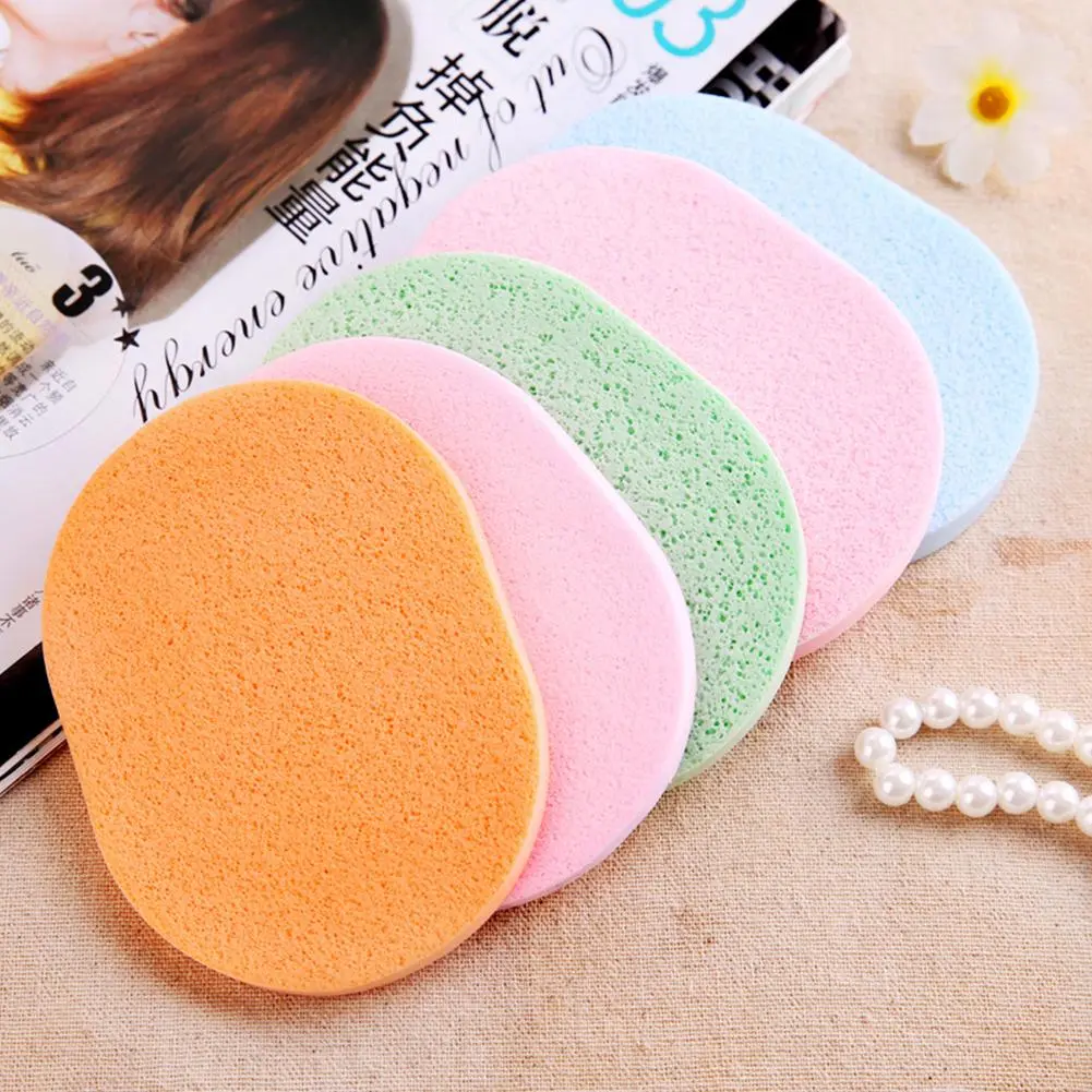 Seaweed Cleansing Foundation Pva Sex Cotton Cleansing Face Puff Makeup Puff Cleansing Face