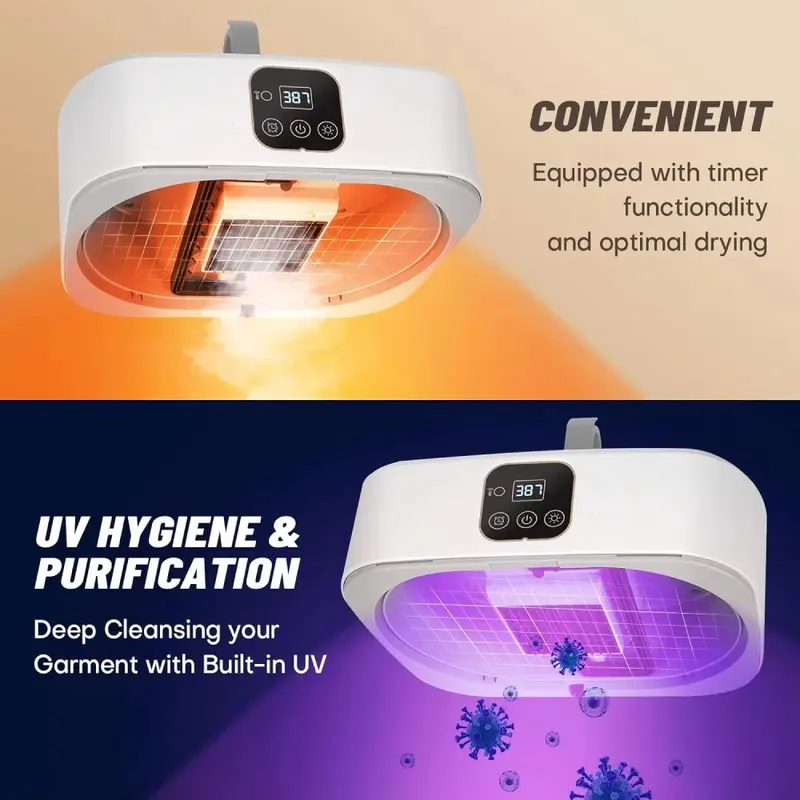 KPL Mesin Pengering Pakaian Portable Smart Clothes Dryer with Remote - GYJ-002 5