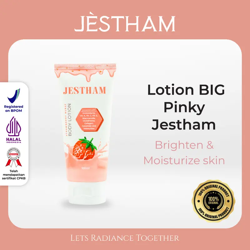 Jestham Lotion Big strawberry 2