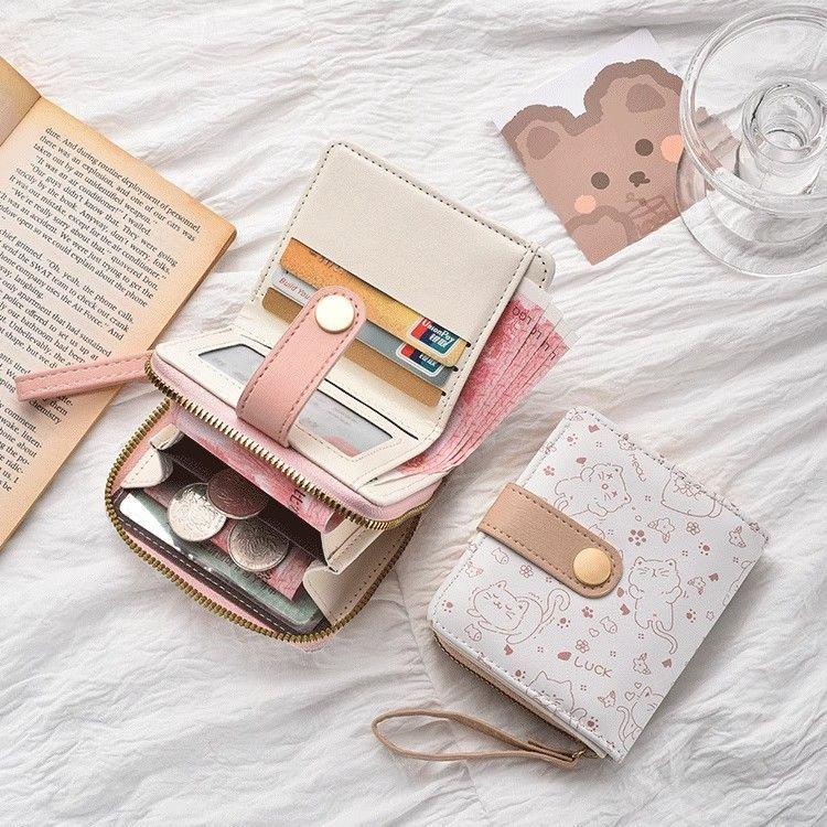 Ví Phong Cách Nhật Bản Thiết Kế Tối Giản Dành Cho Nữ Ngắn Và Mỏng Có Thể Gập Lại Và Có Thể Gập Lại Thích Hợp Cho Học Sinh Ví Đựng Thẻ Tiền Xu Dễ Thương Độc Đáo Mới 2025 Ví Mini Có Thể Gập Lại Ba Lần Ví Đựng Tiền Xu Dễ Thương ví gấp 3 cho nữ