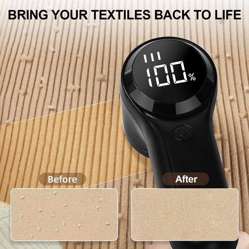 Product Introduction of Electric Lint Remover Portable Fabric Shaver, 3-speed Portable Sweater Shaver Removal Of Lint Durable Shaver, for Socks/sweaters/coats/bedding Sets, Fabric Shaver 16