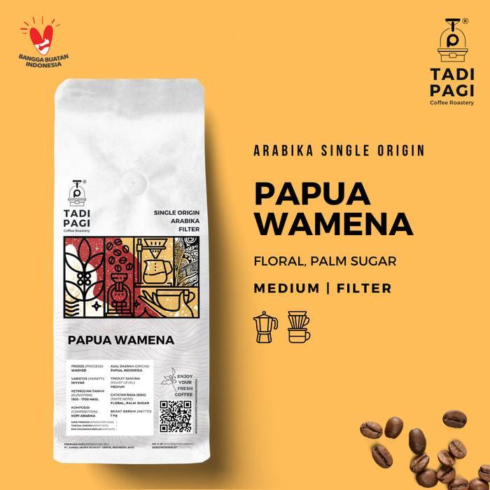 Gambar Arabika Papua Wamena 500 gr - Biji dari Tadi Pagi Coffee Roastery Kota Depok Tokopedia