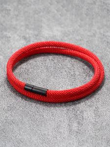 Pulsera de Hombre con Broche Magnético, Pulsera Ajustable Casual y Moderna, Joyería Elegante para Uso Diario y Decoración de Fiestas