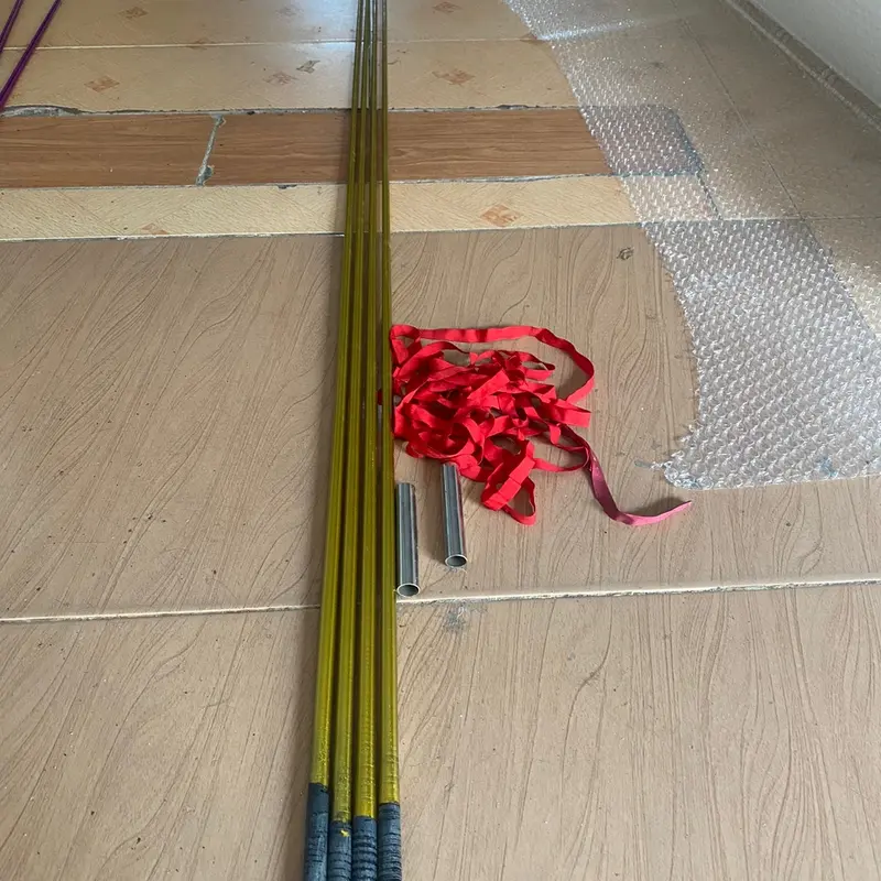 Combo 4 nan cacbon làm diều - 2 ống nối và dây chặn 3