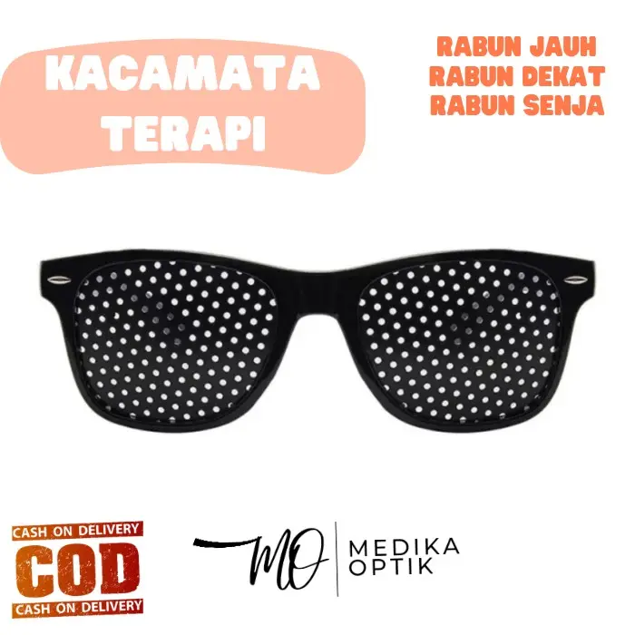 KACAMATA TERAPI RABUN JAUH DEKAT PINHOLE