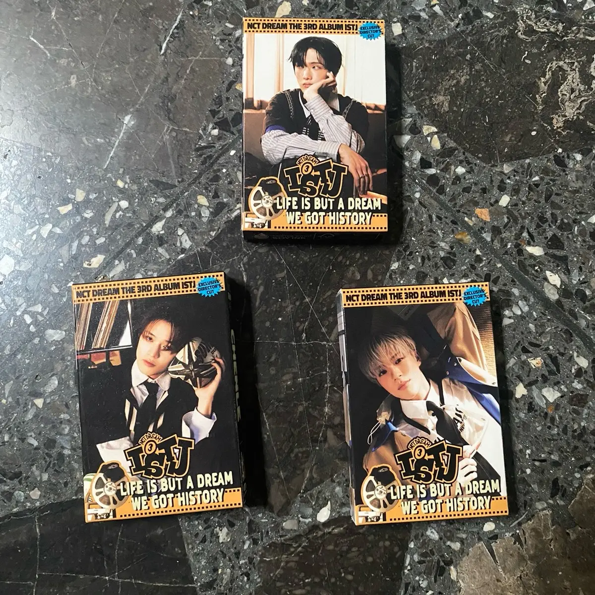 album qr nct dream set dan olny
