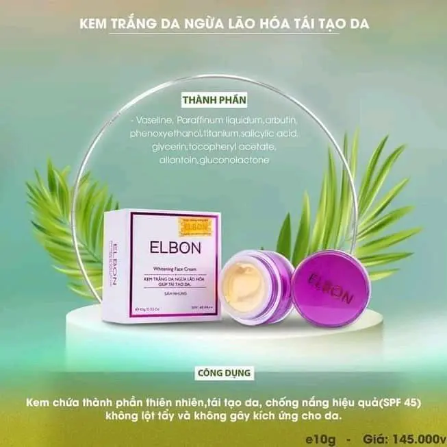 KEM TRẮNG DA-NGỪA LÃO HOÁ