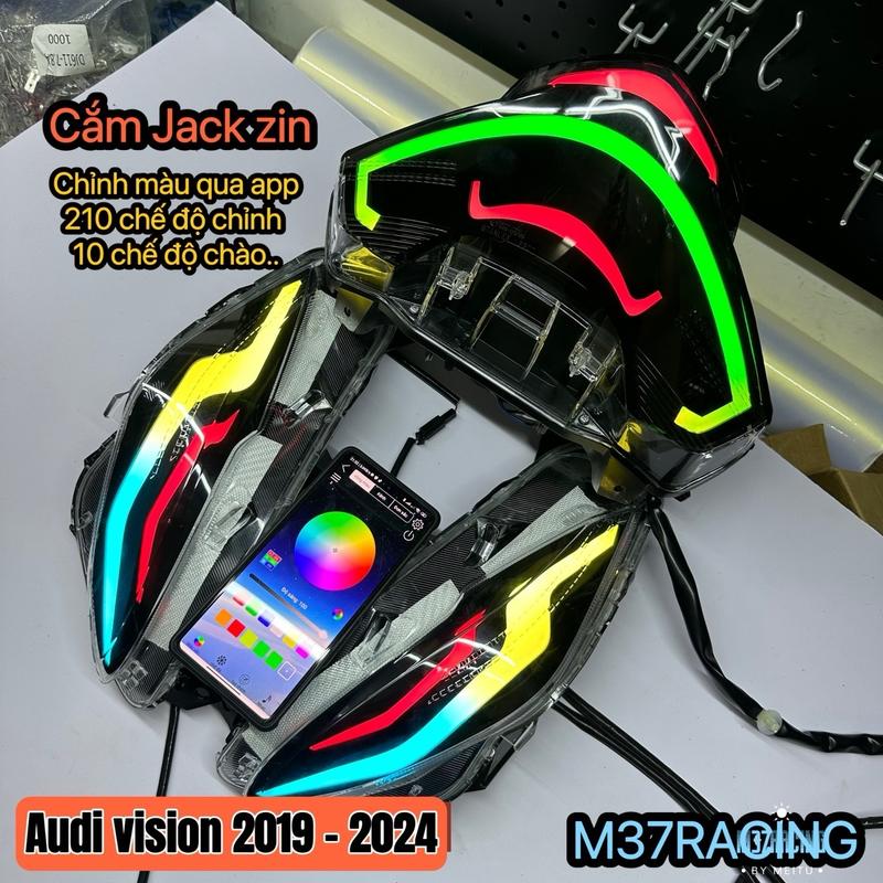 Đèn Audi A11 - A200 Vision cho các dòng xe Vision 2020 - 2024 - choá xi nhan + choá hậu + về cắm jack + phụ tùng phụ kiện