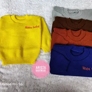 RAFFAbaby - atasan sweater bayi rajut premium