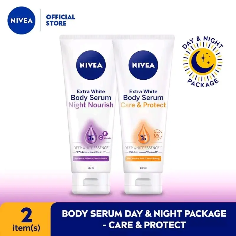 PAKET NIVEA BODY SERUM COMBO DAY & NIGHT SPF 30