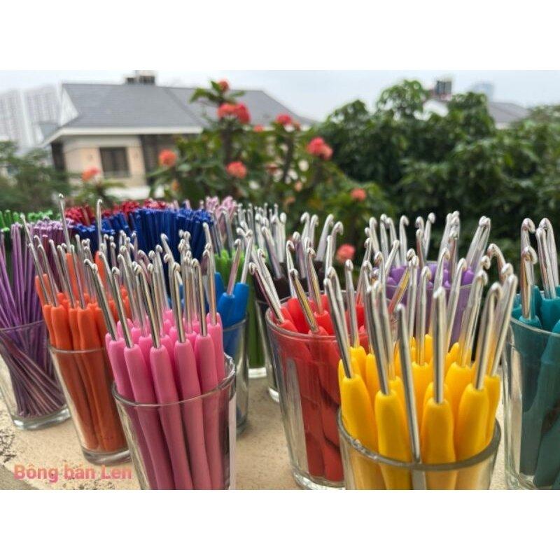 Kim móc len kim loại cán dẻo dành cho người mới, màu sắc đa dạng, chất lượng…